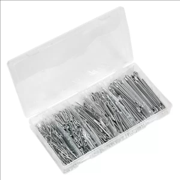 Sealey AB001SP Split Pin 555pc Small Sizes Imperial & Metric