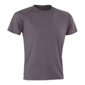 Spiro Mens Aircool T-Shirt (XL) (Grey)