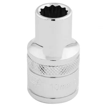 Draper 1/2" Drive Hi Torq Bi Hexagon Socket Metric 1/2" 10mm