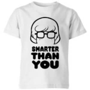 Scooby Doo Smarter Than You Kids T-Shirt - White - 11-12 Years