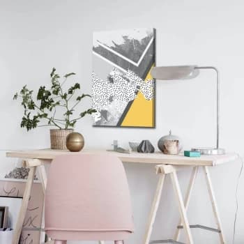 4570ABSC - 050 Multicolor Decorative Canvas Painting