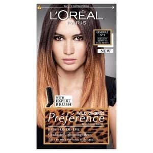 Preference Wild Ombre 01 Hair Dye For Dark Brown Hair Brunette