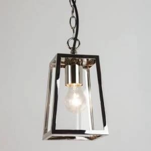 1 Light Outdoor Ceiling Pendant Light Polished Nickel, E27