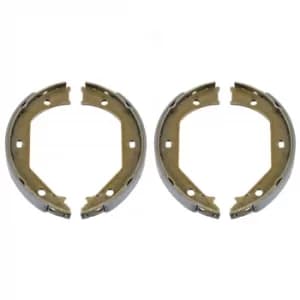 Brake Shoe Set parking brake 18535 by Febi Bilstein