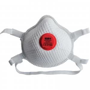 Scan FFP3 Moulded Valved Mesh Mask Pack of 2
