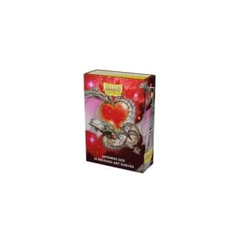 Dragon Shield Valentine Dragons 2022 Brushed ART Sleeves - Japanese Size - 60 Sleeves