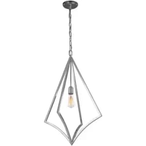 Suspension de jardin Nico Chrome poli 81,3 Cm