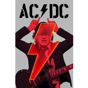 AC/DC - PWR-UP Angus Textile Poster