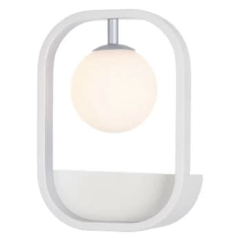 Maytoni Lighting - Avola Wall Lamp White with Silver, 1 Light, G9