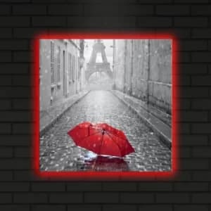 4040DACT-8 Multicolor Decorative LED Lighted Canvas Painting