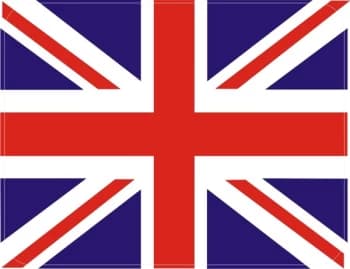 Outdoor Grade Vinyl Sticker - Union Jack Rectangle- CASTLE PROMOTIONS- PD24