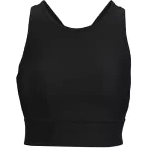 Under Armour Heatgear Armour Crop Top Womens - Black