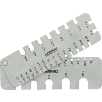 Metric Wire Gauge 0.2-10.0MM - Kennedy