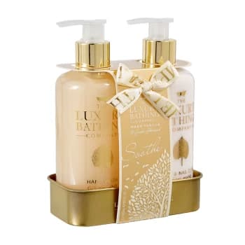 The Luxury Bathing Co. Vanilla & Sweet Almond Splendid Set