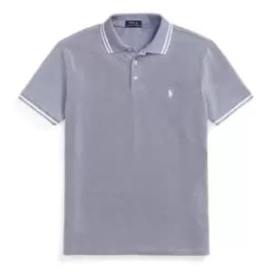 Polo Ralph Lauren Polo Stretch Mesh Tip Polo Shirt - Blue