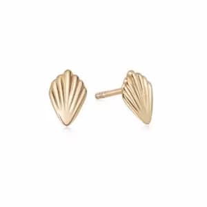 Daisy London 18ct Gold Plate Palm Stud Earrings 18ct Gold Plate