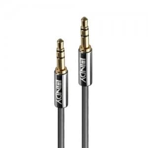 Lindy 35320 audio cable 0.5 m 3.5mm Anthracite