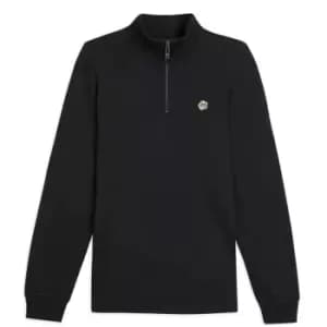 Ted Baker Kilbern quarter Zip Sweater - Black