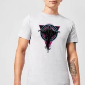 Harry Potter Dementor Neon Mens T-Shirt - Grey - 3XL