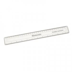 Classmaster Clear Class Ruler 30cm Pack of 100 SPR30100