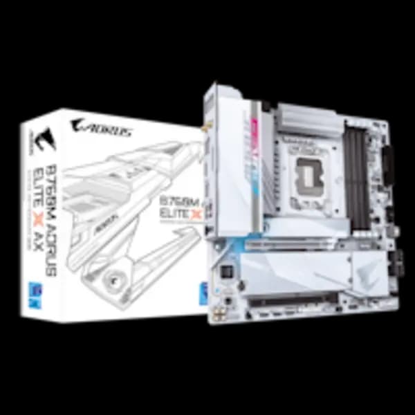 Gigabyte B760M Aorus Elite X AX (LGA 1700) DDR5 Micro-ATX Motherboard