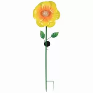 Luxform 2 X Flower Anemone Yellow 28214
