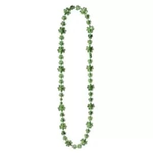 St Patricks Day Leaves Covered Necklace Accessory