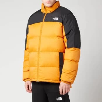 The North Face Mens Diablo Down Jacket - Citrine Yellow/TNF Black - S