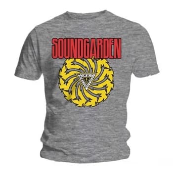 Soundgarden - Badmotorfinger V.1 Unisex Large T-Shirt - Grey