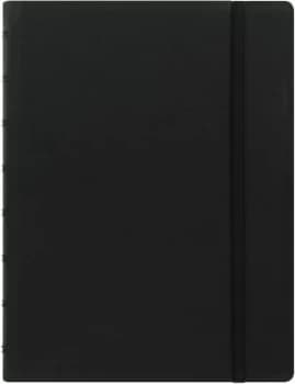 Filofax A5 Refillable Notebook Classic Ruled - Black