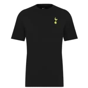 Nike Tottenham Hotspur T Shirt Mens - Black