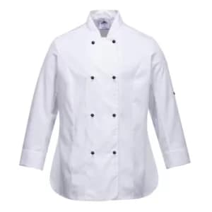 Portwest Ladies Rachel Chefs Jacket White M