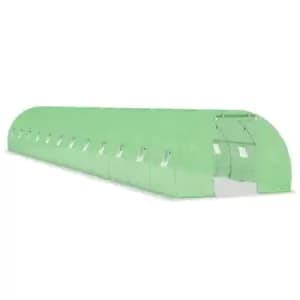 Vidaxl Greenhouse 54 M 18x3x2 M