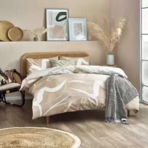 Furn. Sinarama Single Duvet Cover Set Cotton Polyester Natural