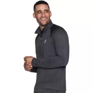 Skechers Mens Ultra Go Half Zip Pullover Fleece Jacket Extra Extra Large