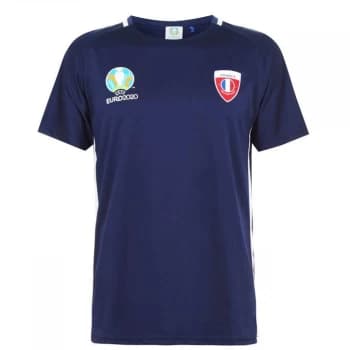 UEFA Euro 2020 France T Shirt Mens - Navy