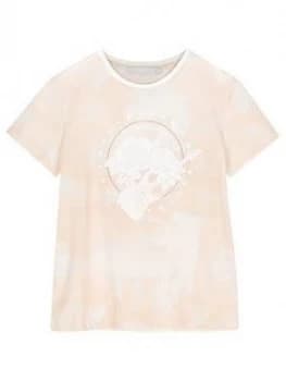 Mintie by Mint Velvet Girls Rock Band T-Shirt - Nude, Size Age: 11-12 Years, Women