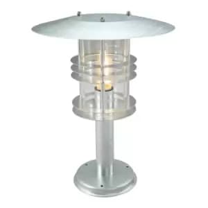 Norlys Stockholm Grande Pedestal Light - Galvanised Steel