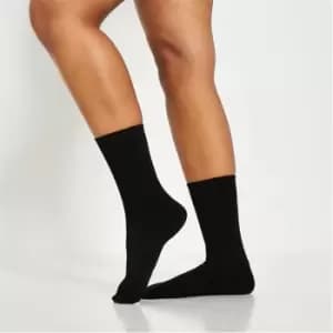 I Saw It First Three Pack Rib Socks - Black
