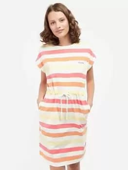 Barbour Marloes Stripe Jersey Tie Waist Dress - Multi