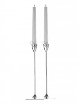 Wedgwood Vera Wang love knots taper holders