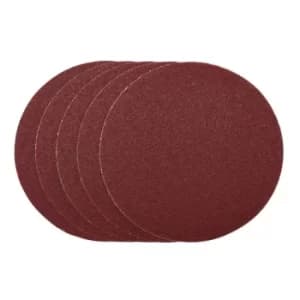 Draper Sanding Discs, 200mm, PSA, 40 Grit, (Pack of 5)