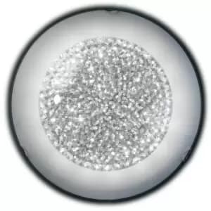 Onli Brill 40cm LED Patterned Glass Flush Ceiling Light, 4000K