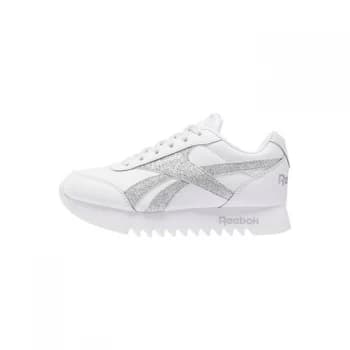 Reebok Royal Classic Jogger 2 Platform Shoes - White / Silver Metallic / Whit