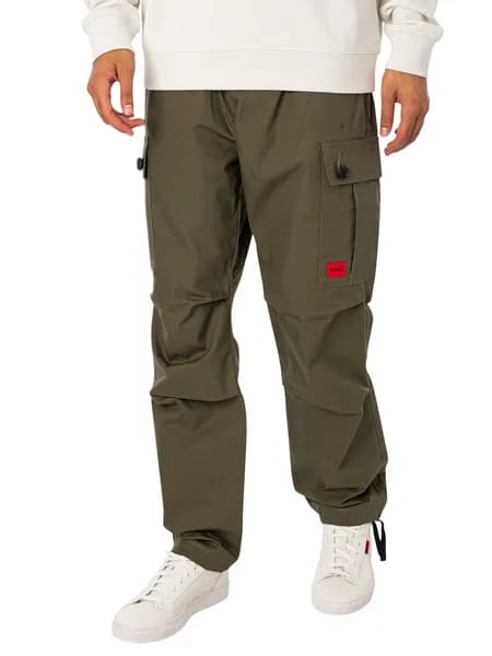 HUGO Garlo233 Cargo Trousers Dark Beige 36W x 32L