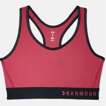 Under Armour Mid Impact Bra Womens - Impulse Pink