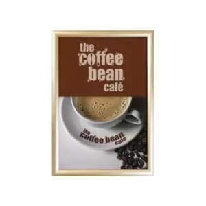 Slingsby A0 Gold Mitred Corner Snap Frame