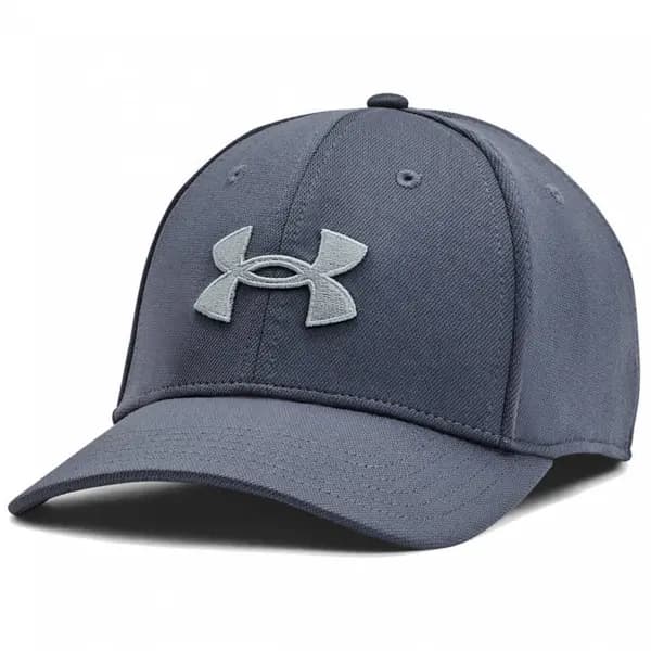 Under Armour Mens Blitzing Cap GRAY/Harbor Blue - S/M