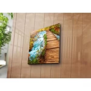 4545NAT-27 Multicolor Decorative Canvas Painting