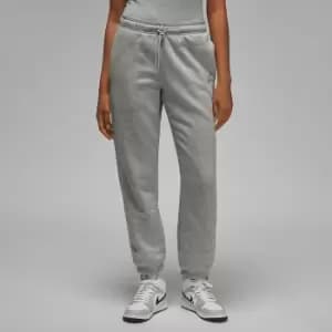 Jordan W J Brooklyn Fleece Pants, Dk Grey Heather/White, Female, Jeans, DQ4478-063